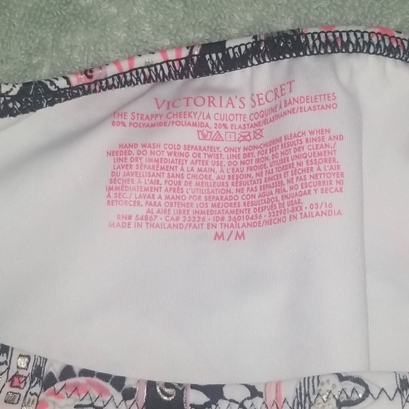 Victoria's Secret Paisley 2 Piece Swimsuit 32C - Picture 5 of 10